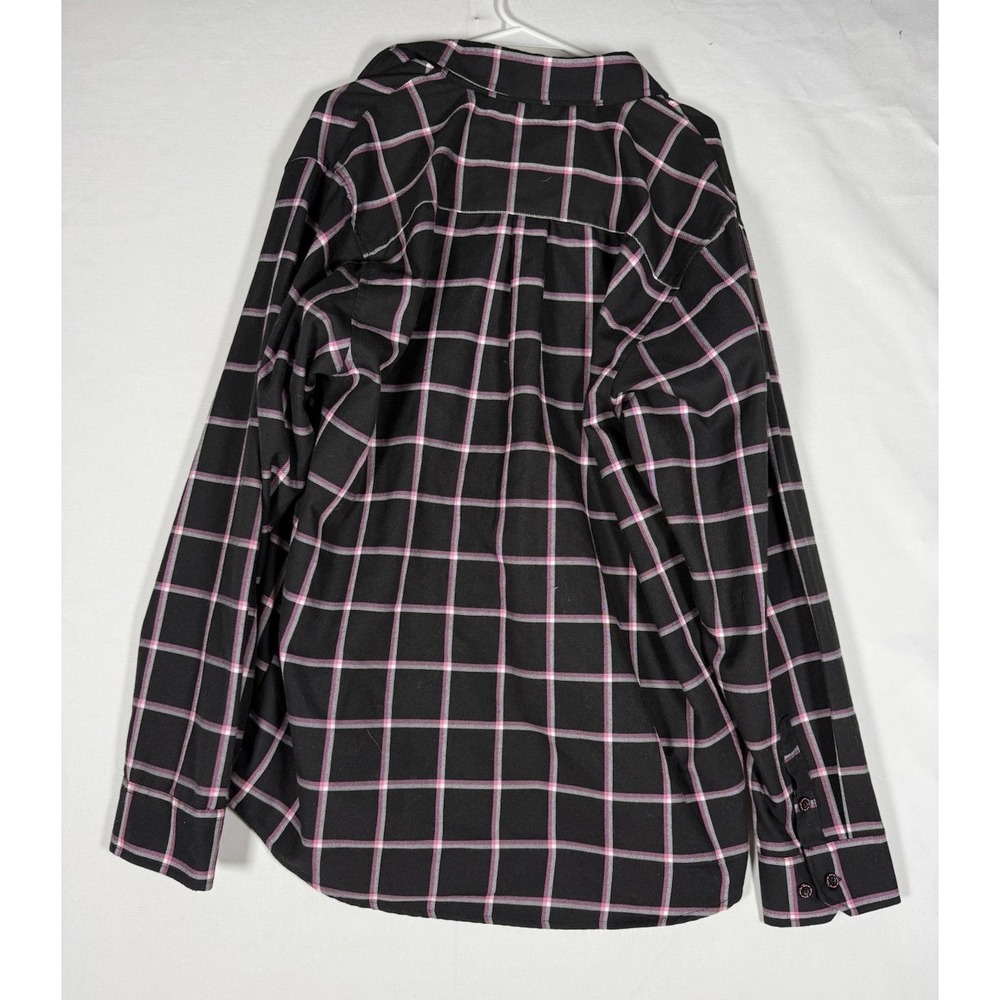 Dixxon Electric Snap-On Breast Cancer Awareness Flannel Shirt Limited Edition XL - Picture 4 of 9